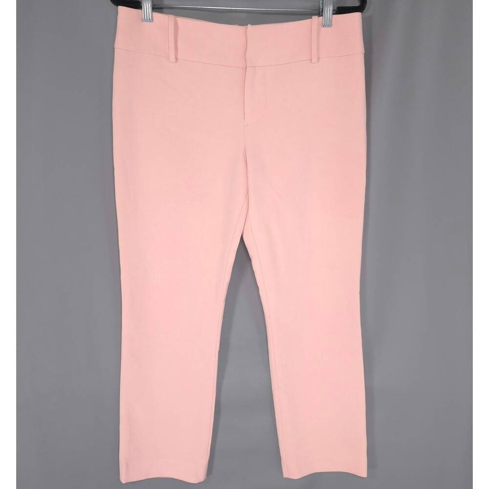 ALICE + OLIVIA Women's Dress Pants Classics 8 Pink Slim Straight CL0002J3107